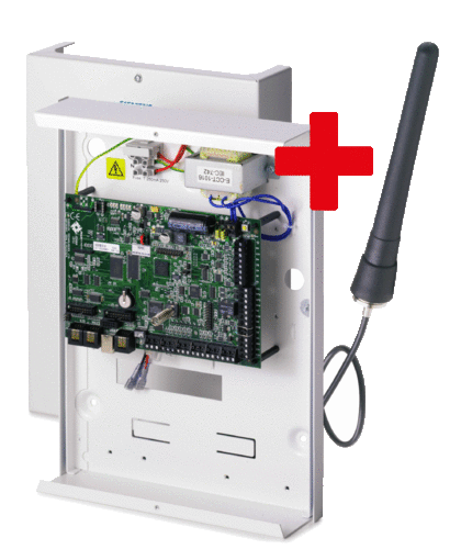 Vanderbilt SPC 4000 Alarmzentrale mit IP im G2 Metallgehäuse + SiWay Gateway Kit