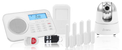 OLYMPIA Drahtloses GSM-Alarmanlagen-Set 9881